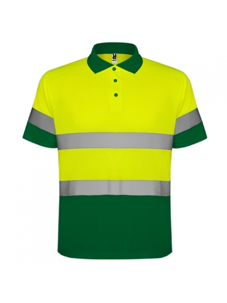 maglietta-polo-personalizzata-tecnica-polaris-stampasi-52221 verde giardino - giallo fluo.jpg